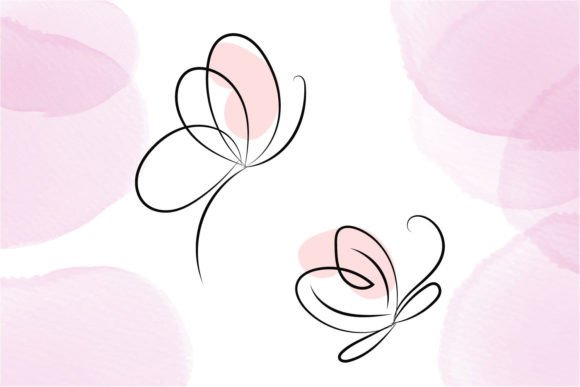 Download Butterfly Wall Art Liner - Premium Resources
