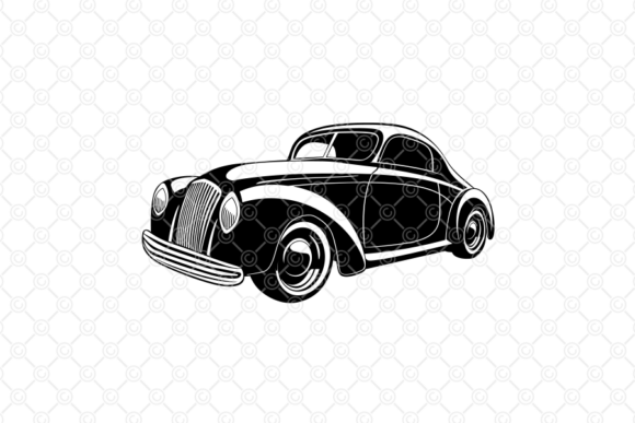 Download Vintage Car SVG, Old Antique Cars, 008 - Vintage car svg Collection